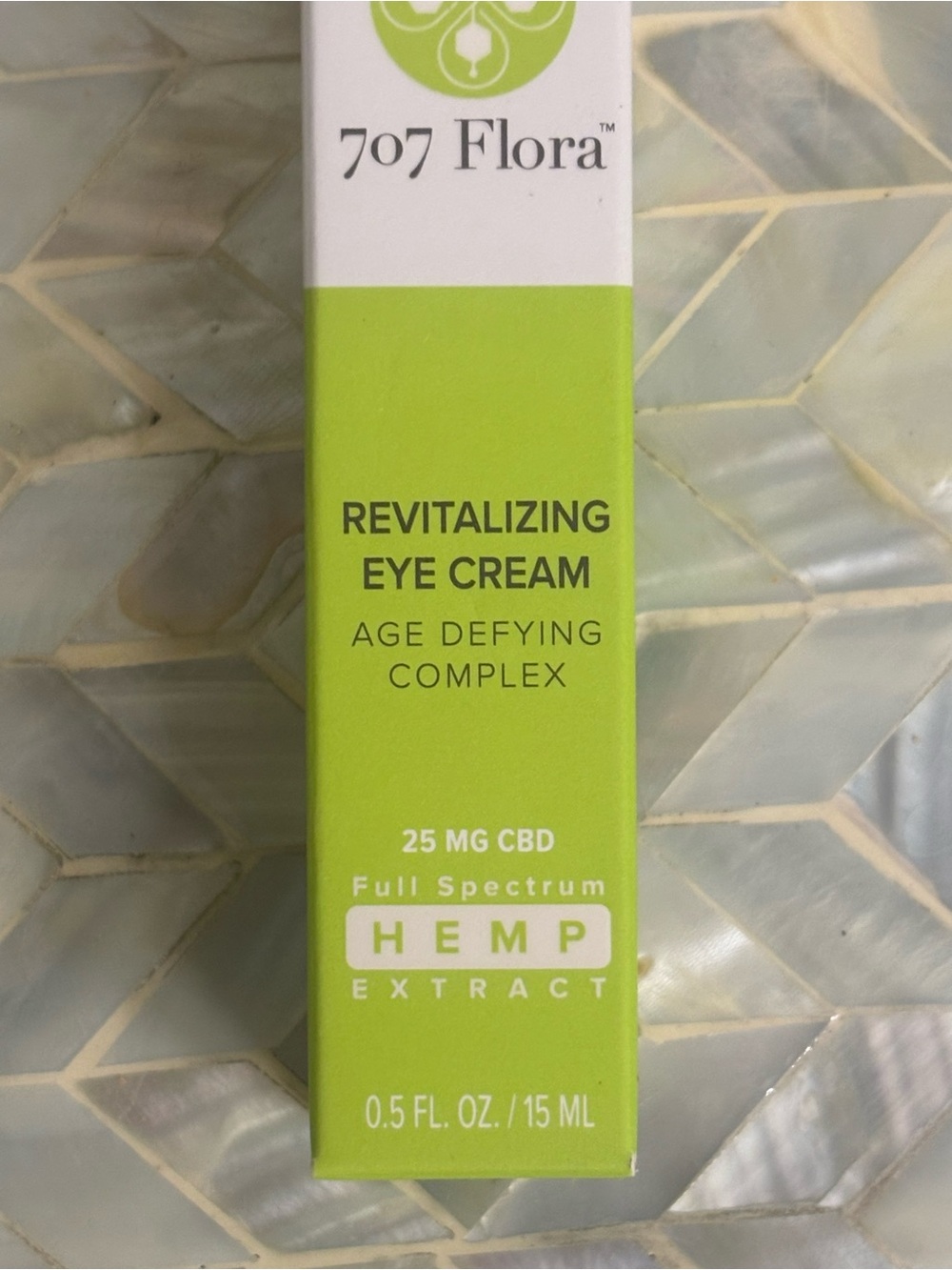 707 Flora Revitalizing Eye Cream age-defying plant powered formula